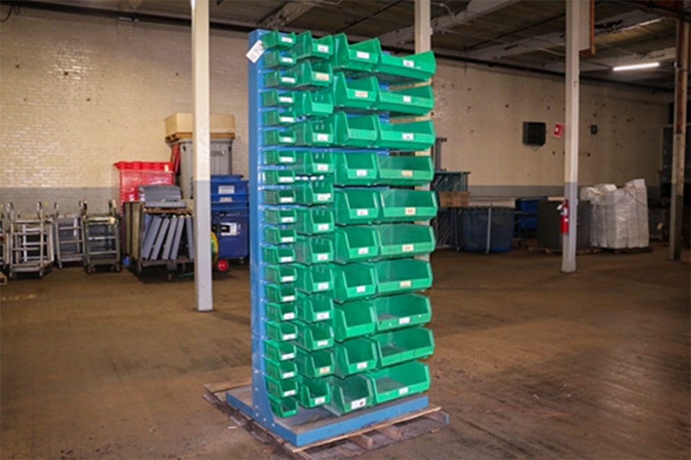 Louvered Panel Storage System